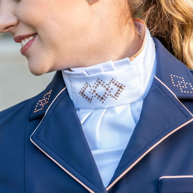 Plastron pour cavalières de dressage HKM Abby