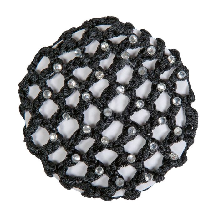 Résille pour cavalière HKM Glitter noir