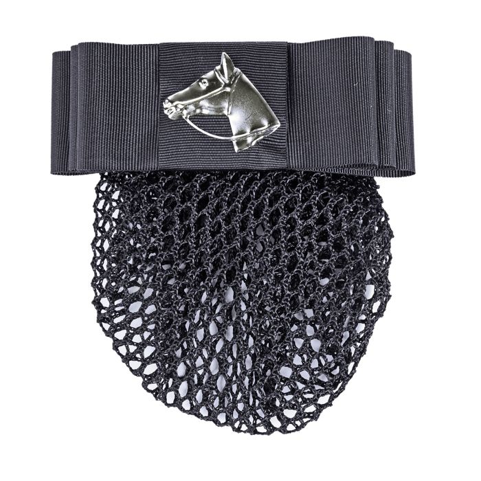Résille pour cavalière HKM Horse noir