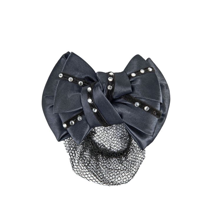 Résille pour cavalière HKM Noeud noir