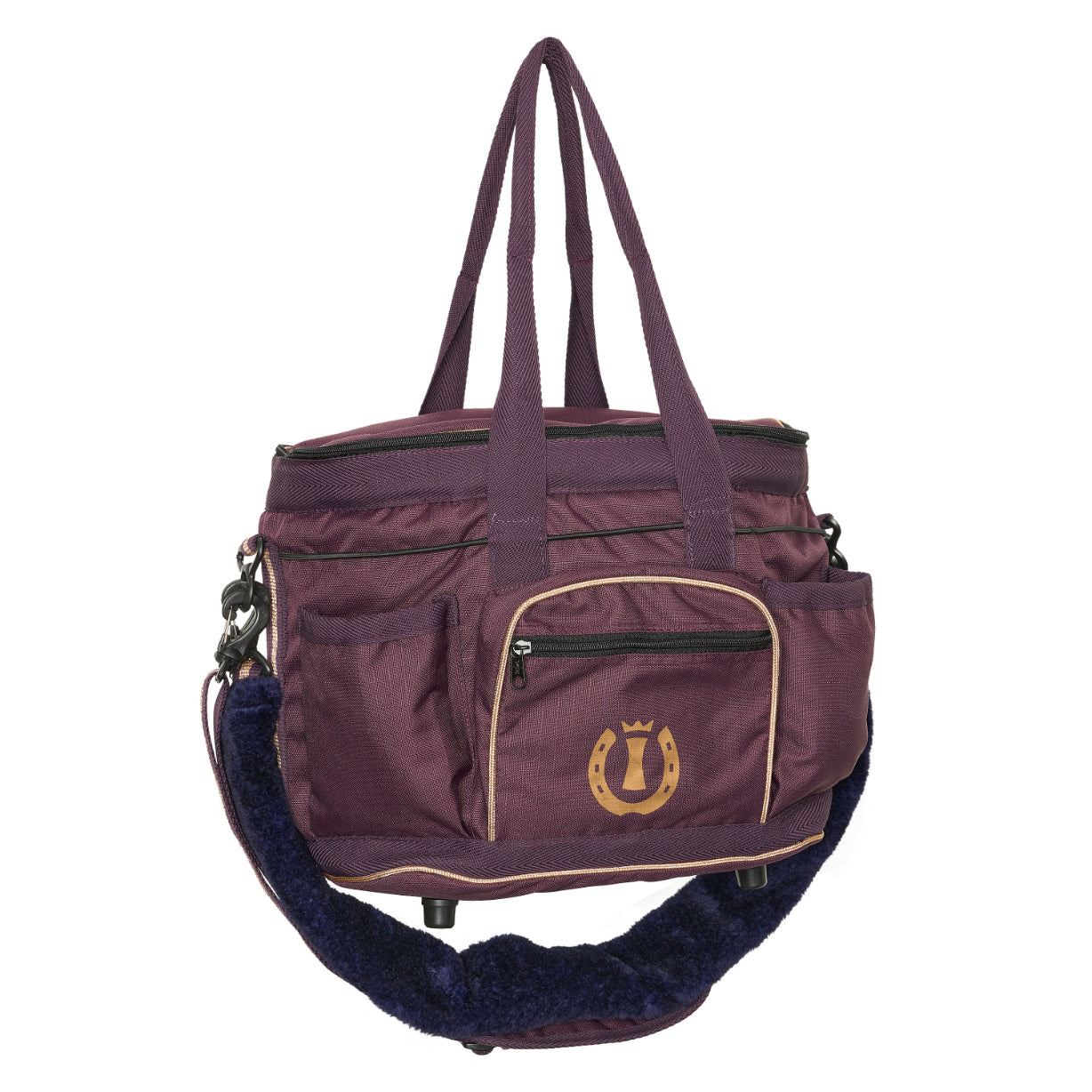 Sac de pansage pour poneys et shetlands Imperial Riding Classic bordeaux