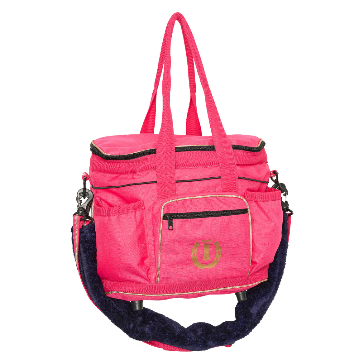 Sac de pansage pour poneys et shetlands Imperial Riding Classic fuchsia