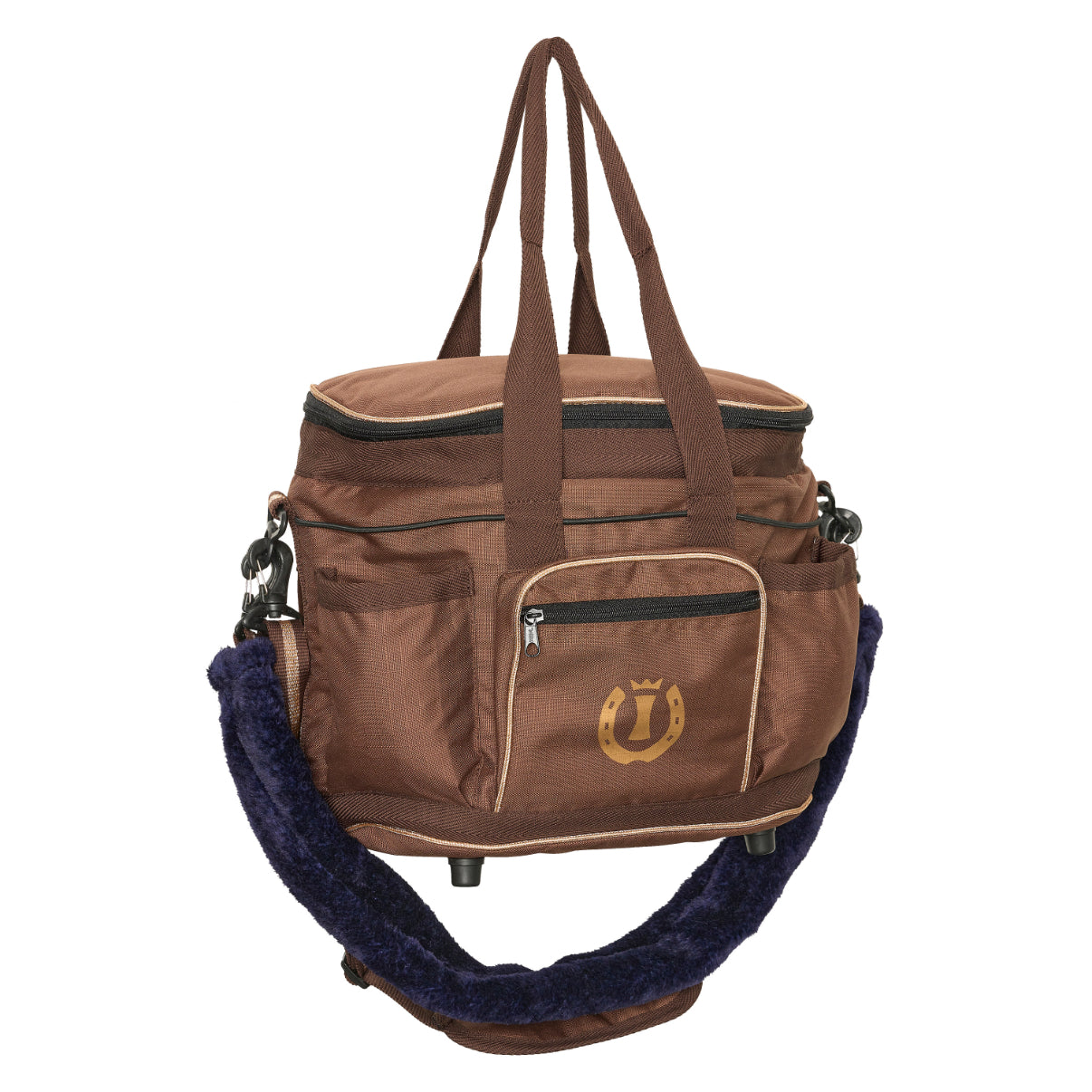 Sac de pansage pour poneys et shetlands Imperial Riding Classic marron
