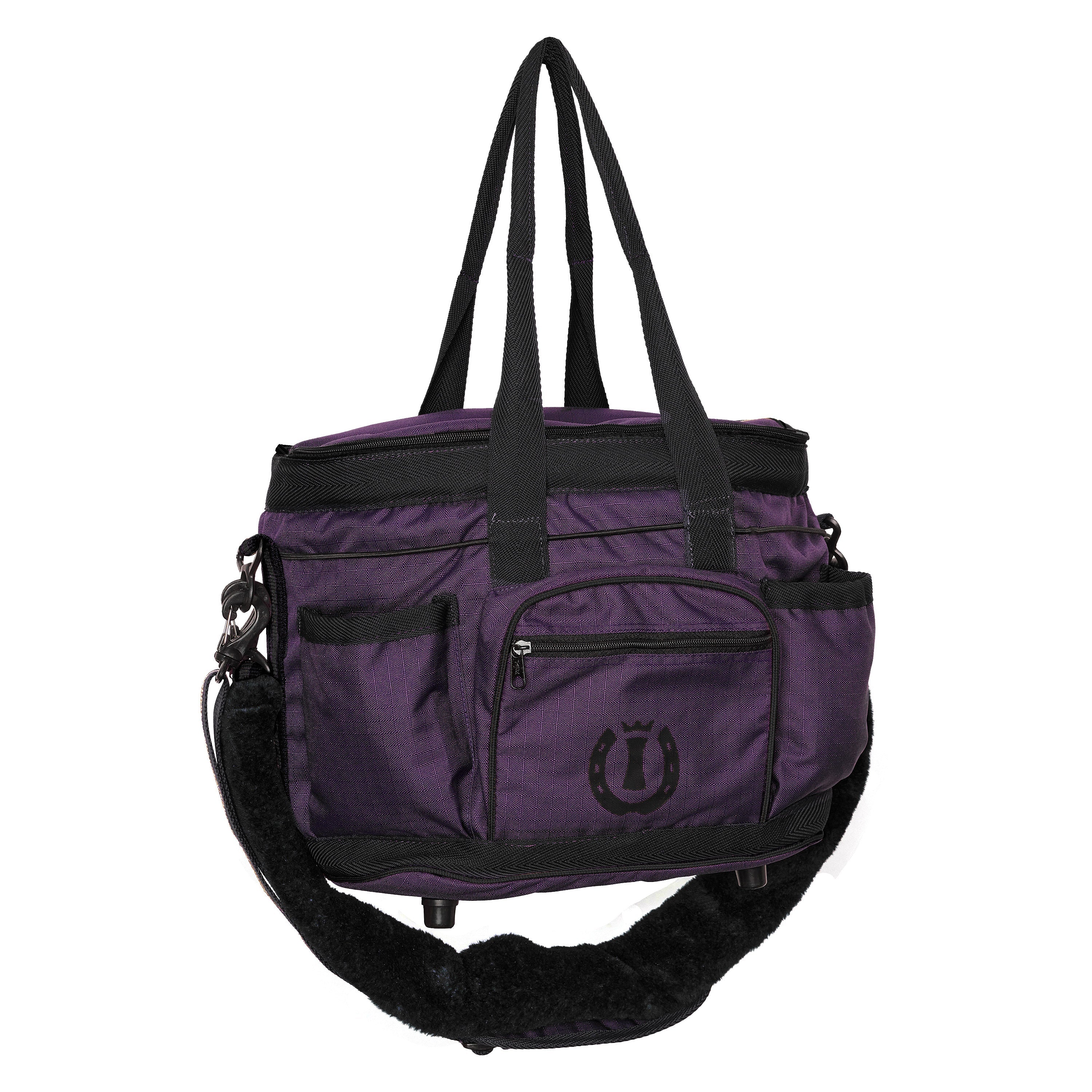 Sac de pansage pour poneys et shetlands Imperial Riding Classic violet