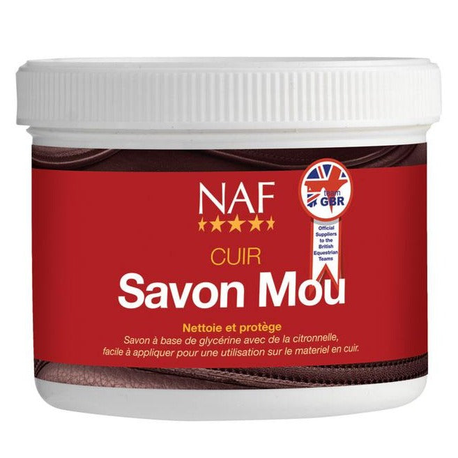 Savon mou pour l'entretien des cuirs Naf