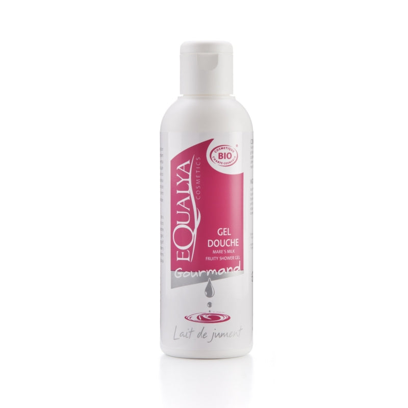 Gel douche gourmand pour la douche Equalya au lait de jument 100% français et bio