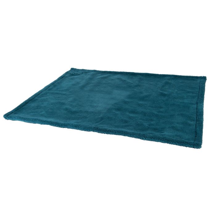 Tapis polaire pour chien HKM Anam Cara bleu pétrole