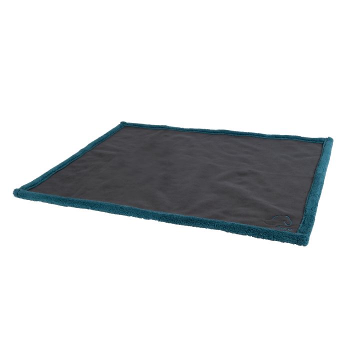 Tapis polaire pour chien HKM Anam Cara bleu pétrole