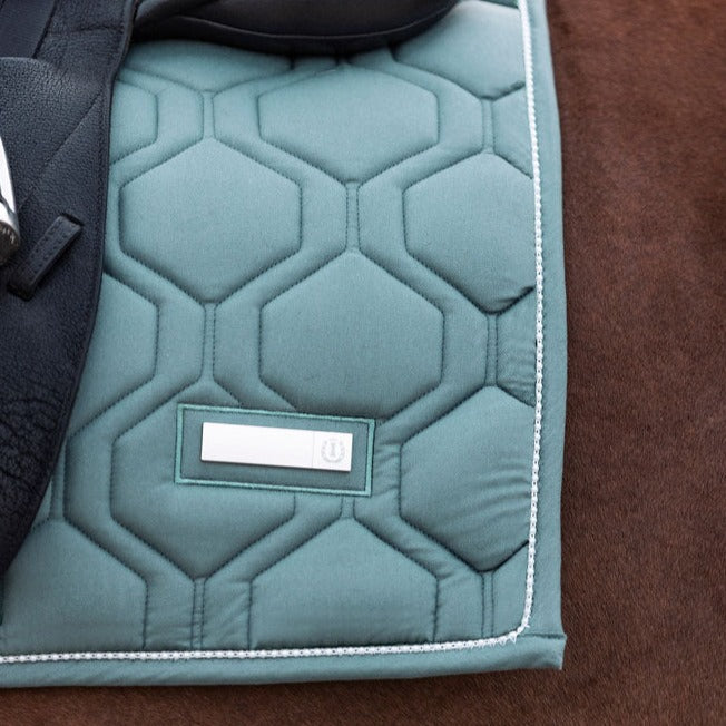 Tapis de selle pour poneys et chevaux Imperial Riding Lovely Pearl vert sauge