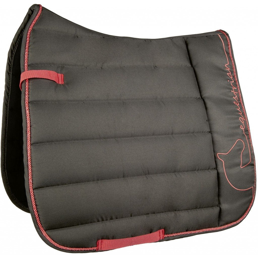Tapis de selle pour poneys et chevaux HKM Equestrian vert kaki