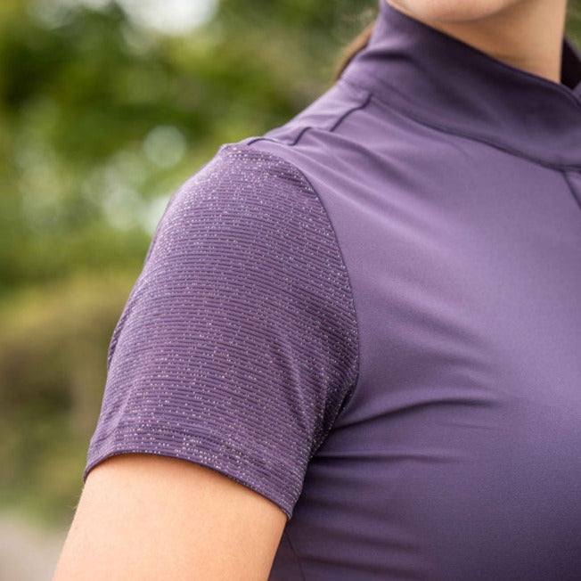 Tee-shirt à manches courtes pour femme du XS au XXL HKM Lavender Bay violet