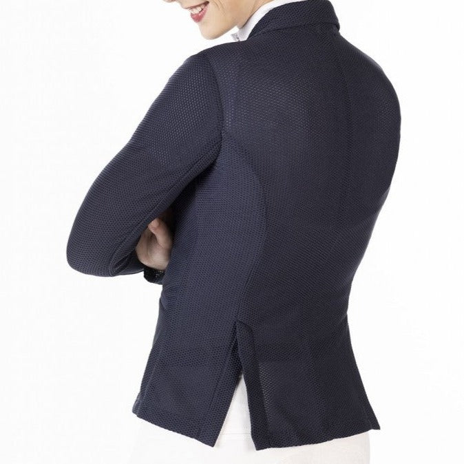 Veste de concours pour cavalières HKM Mesh Linda marine du 34 au 46