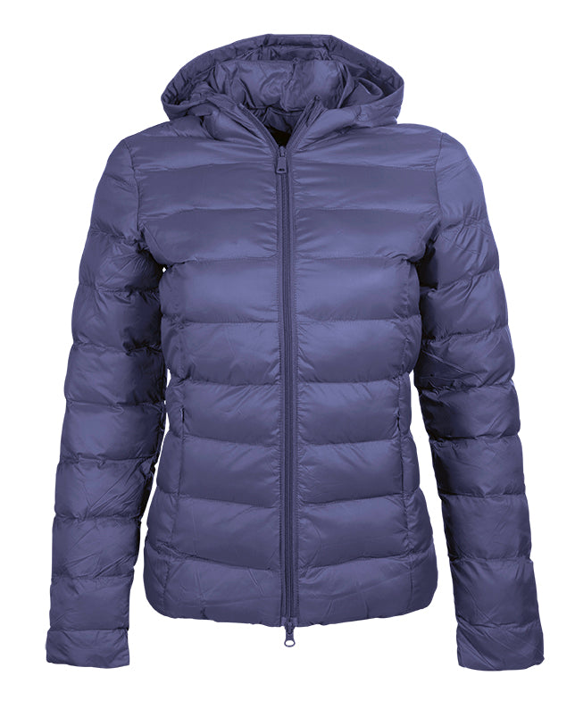 Veste matelassée à capuche pour cavalière HKM Lena marine