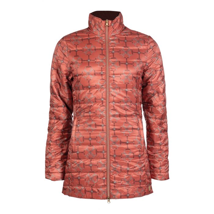 Veste matelassée légère pour femmes du XS au XXL HKM Edinburgh orange