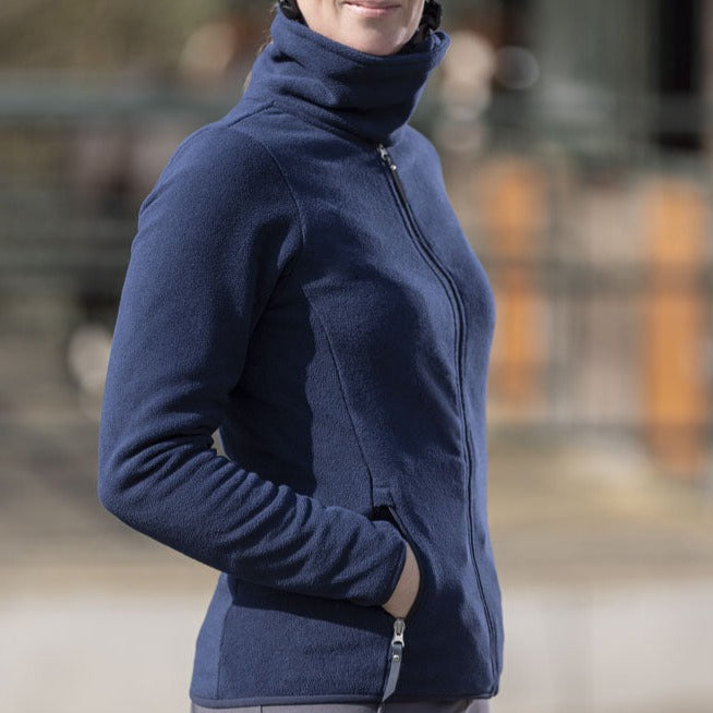 Veste polaire pour femmes du XS au XXL HKM Basil marine