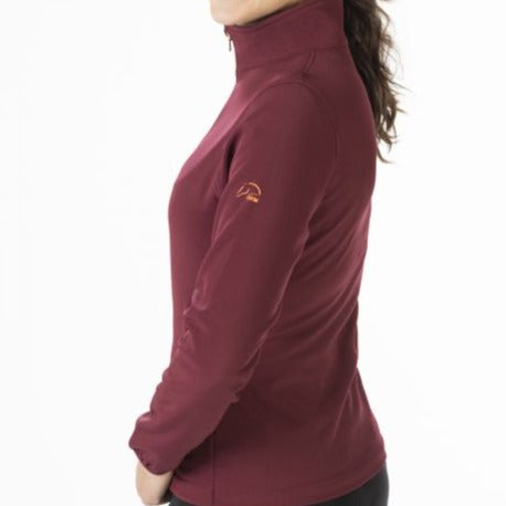 Veste softshell pour femmes du XS au XXL HKM Mary rouge cerise