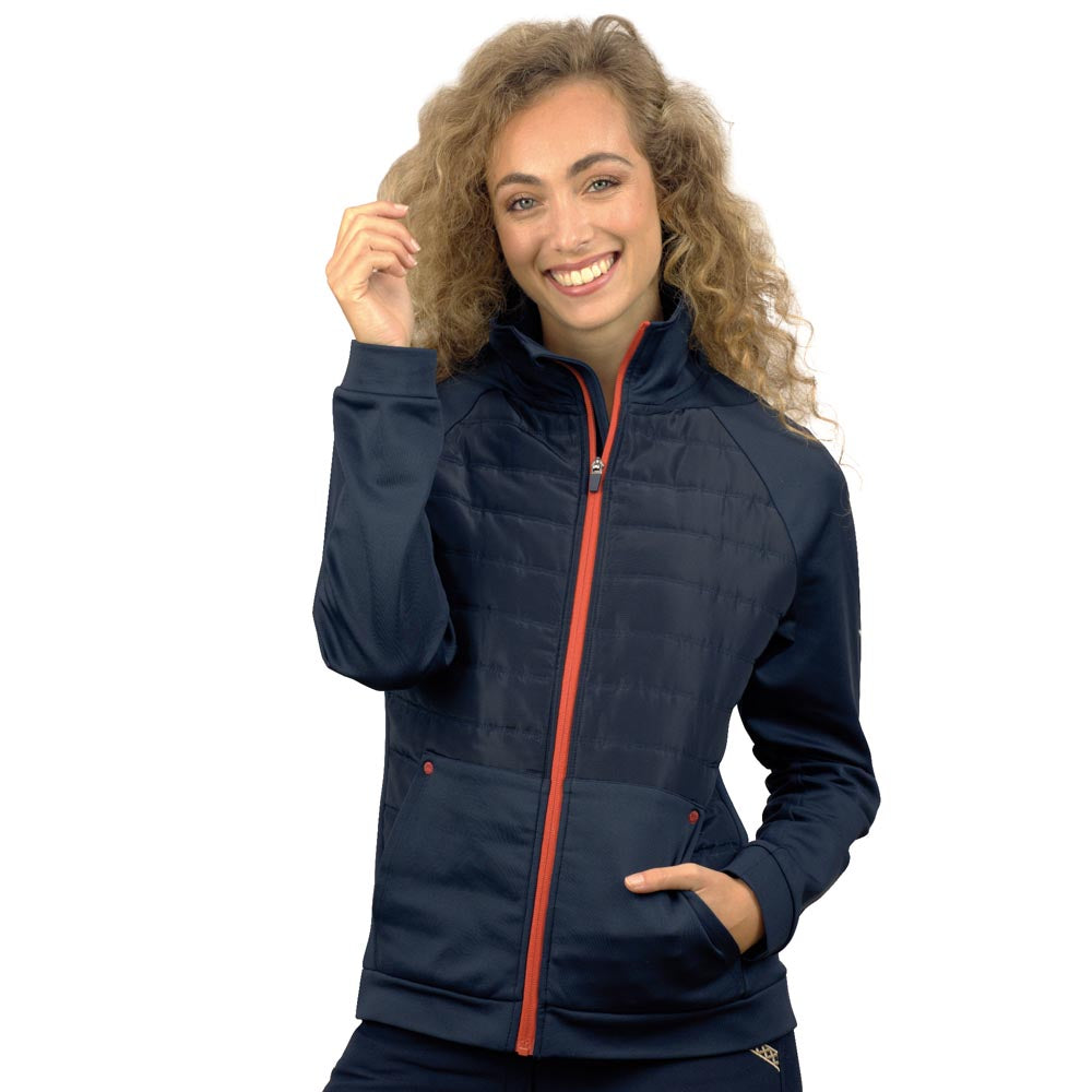 Veste technique bi-matière pour cavalières Flags&Cup Aerolita