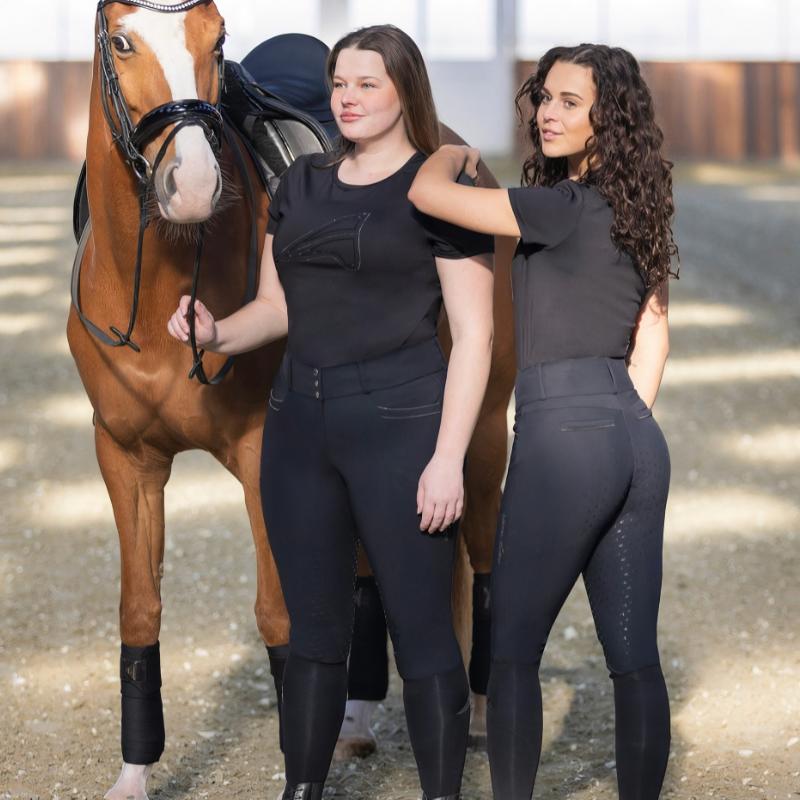 Pantalon d'équitation full grip femme Diana taupe Mountain Horse | OHLALA Pantalon d'équitation full grip femme Diana taupe Mountain Horse | OHLALA