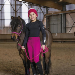 Pantalon équitation rose