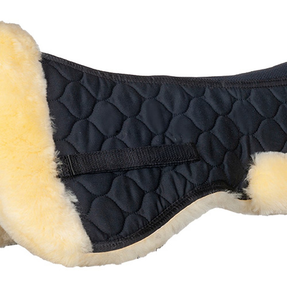 Amortisseur mouton véritable Style HKM Naturel