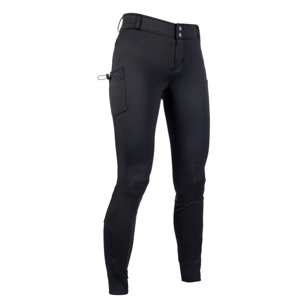 Pantalon d'équitation enfant Ruby – fond silicone Noir