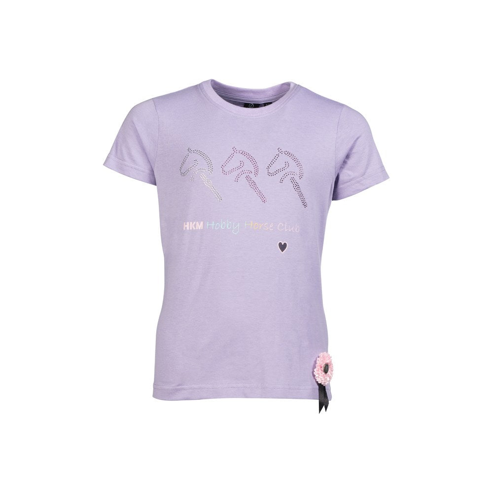T Shirt Hobby Horsing HKM Lavande