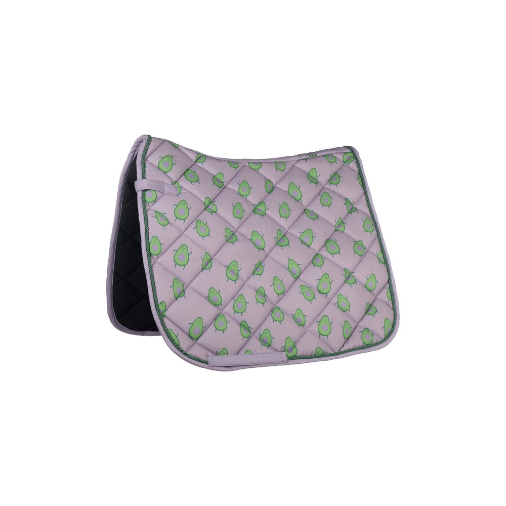Tapis Naples HKM poney Violet/vert