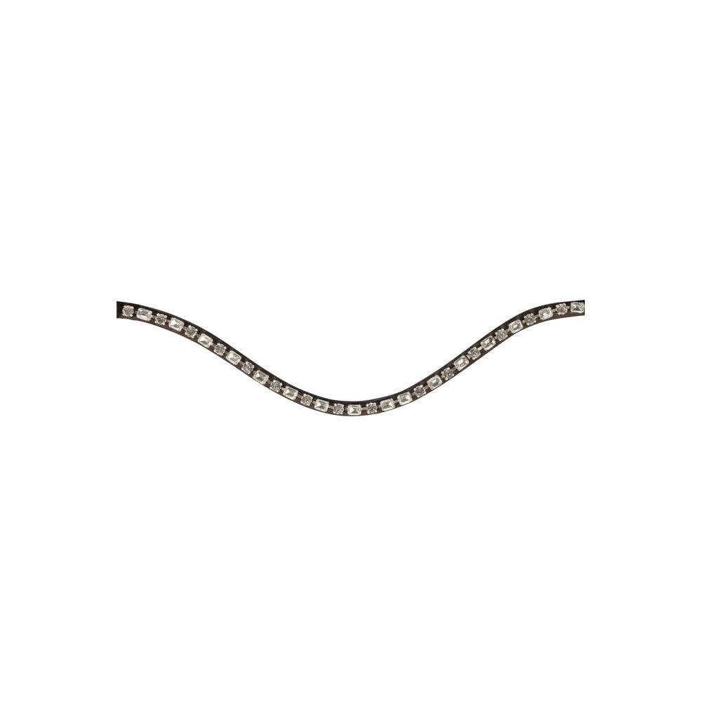 Frontal Amazing HKM poney Marron/argenté