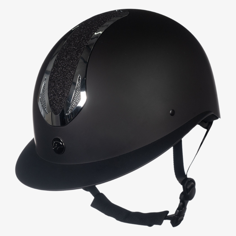 Casque d'équitation pour cavalières HKM - Illusion
