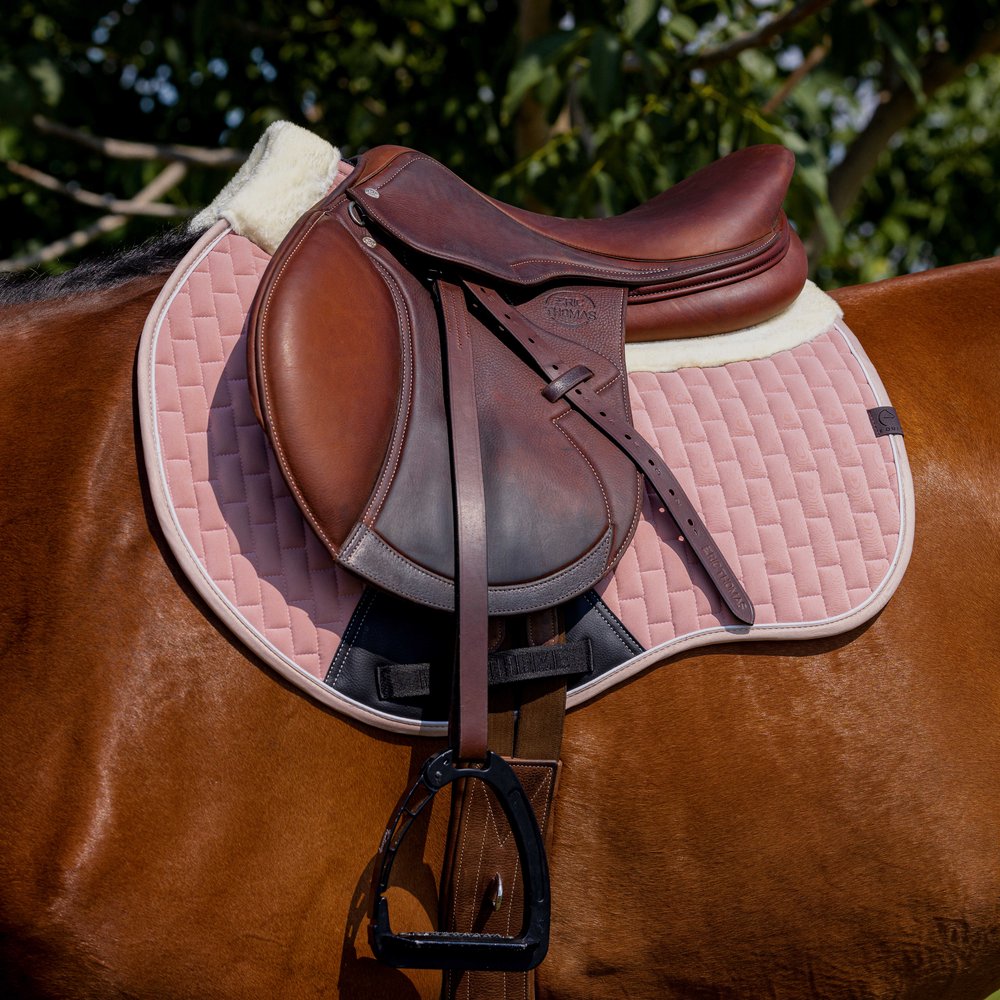 Tapis de selle Dinard Equithème Rose