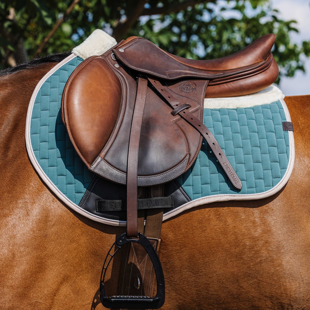 Tapis de selle Dinard Equithème Vert