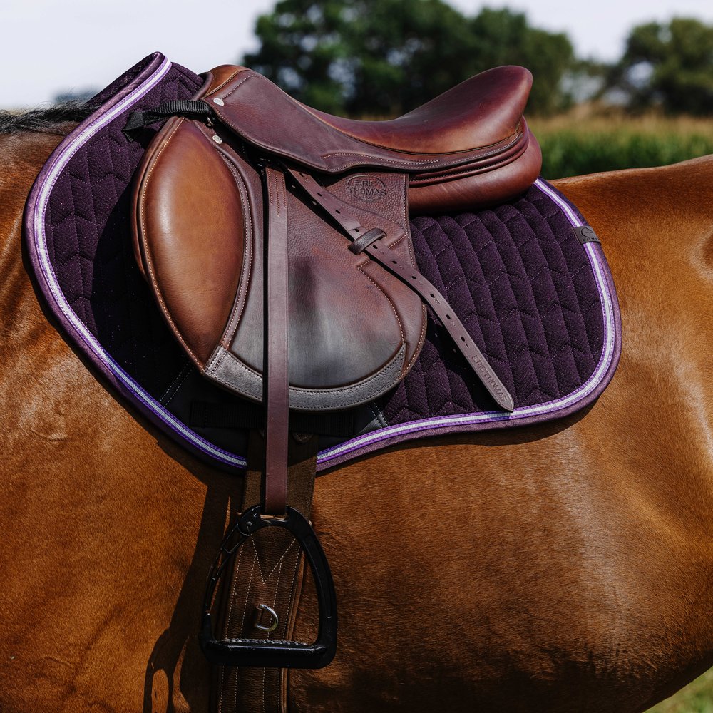 Tapis de selle Eclat Equithème Violet