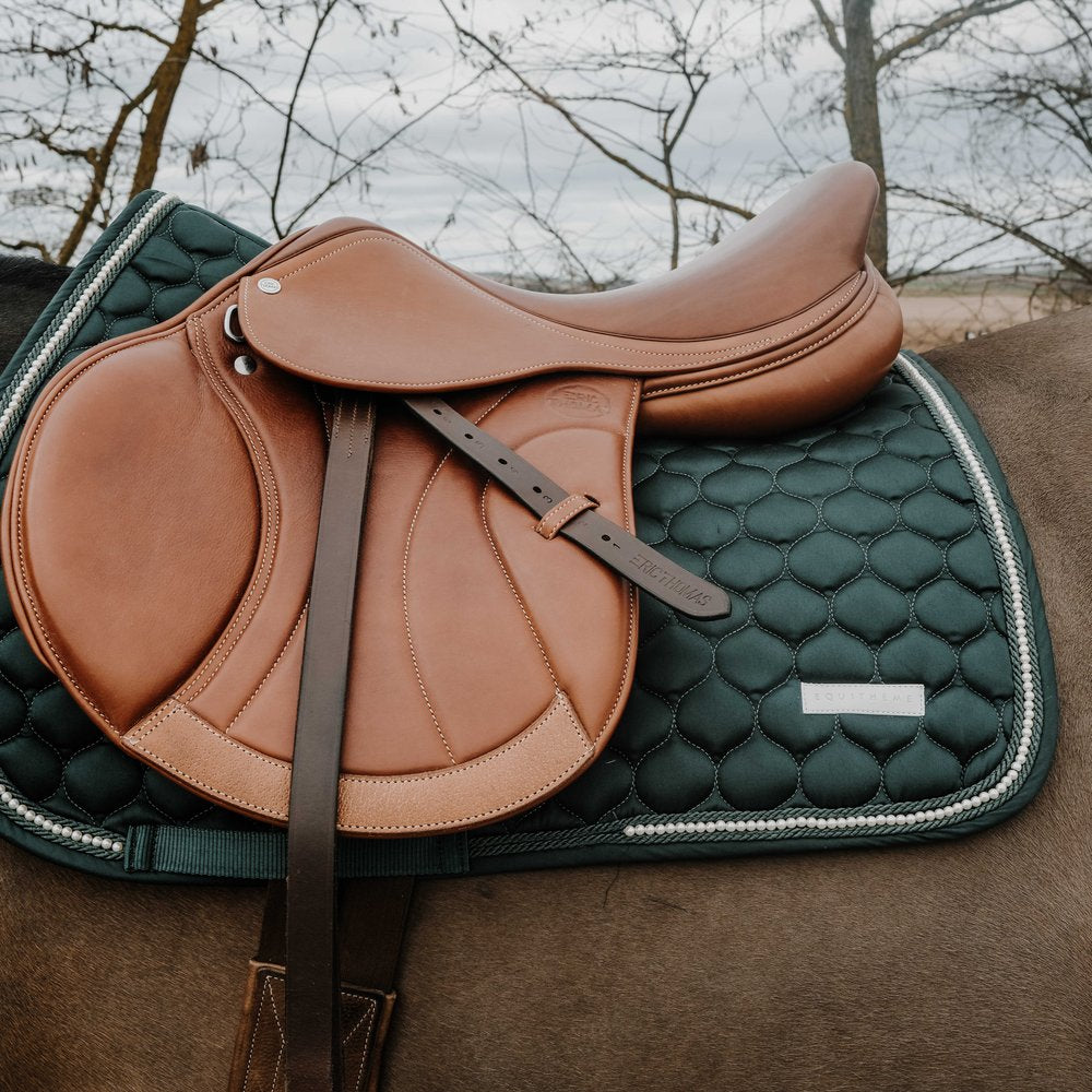 Tapis de selle Opal Equithème Kaki