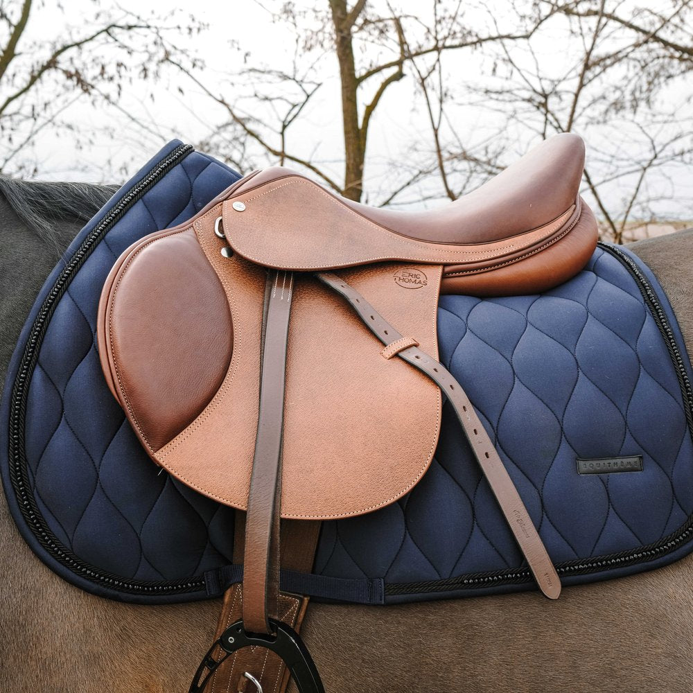 Tapis de selle Pearl Equithème Marine