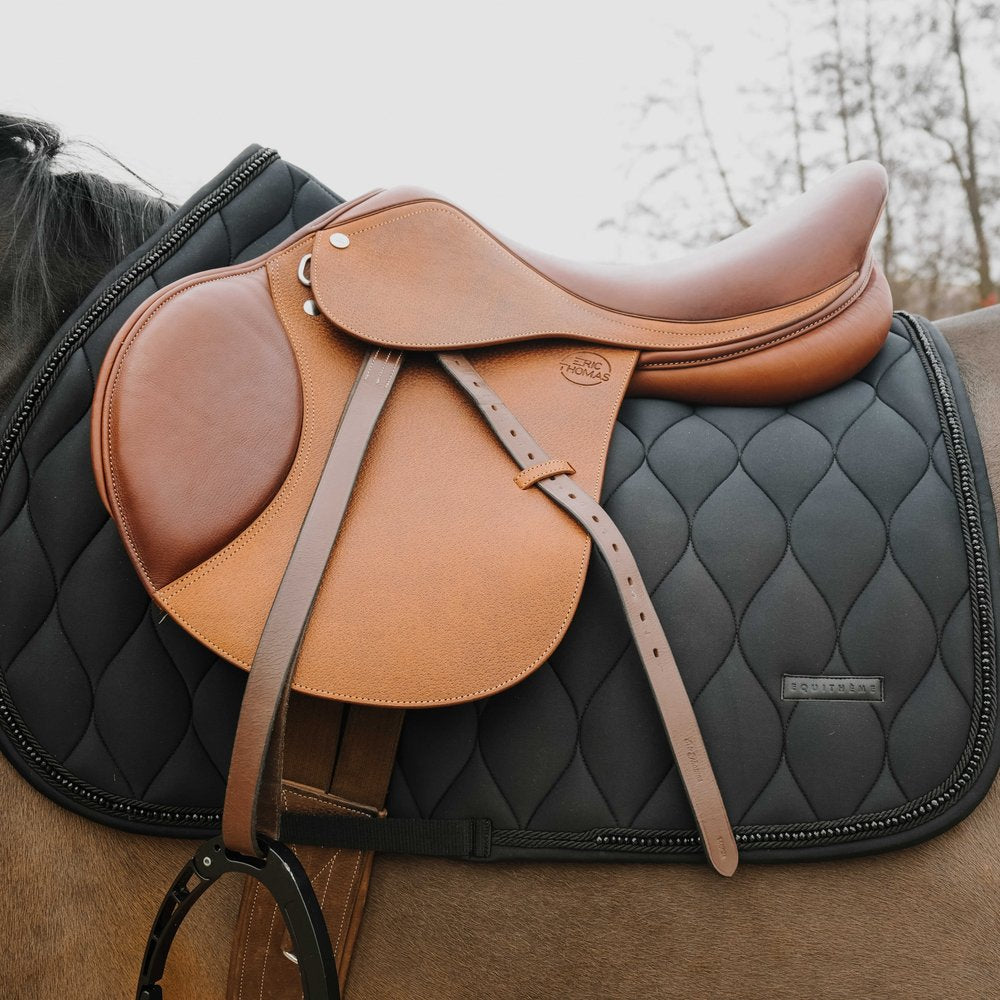 Tapis de selle Pearl poney Equithème Noir