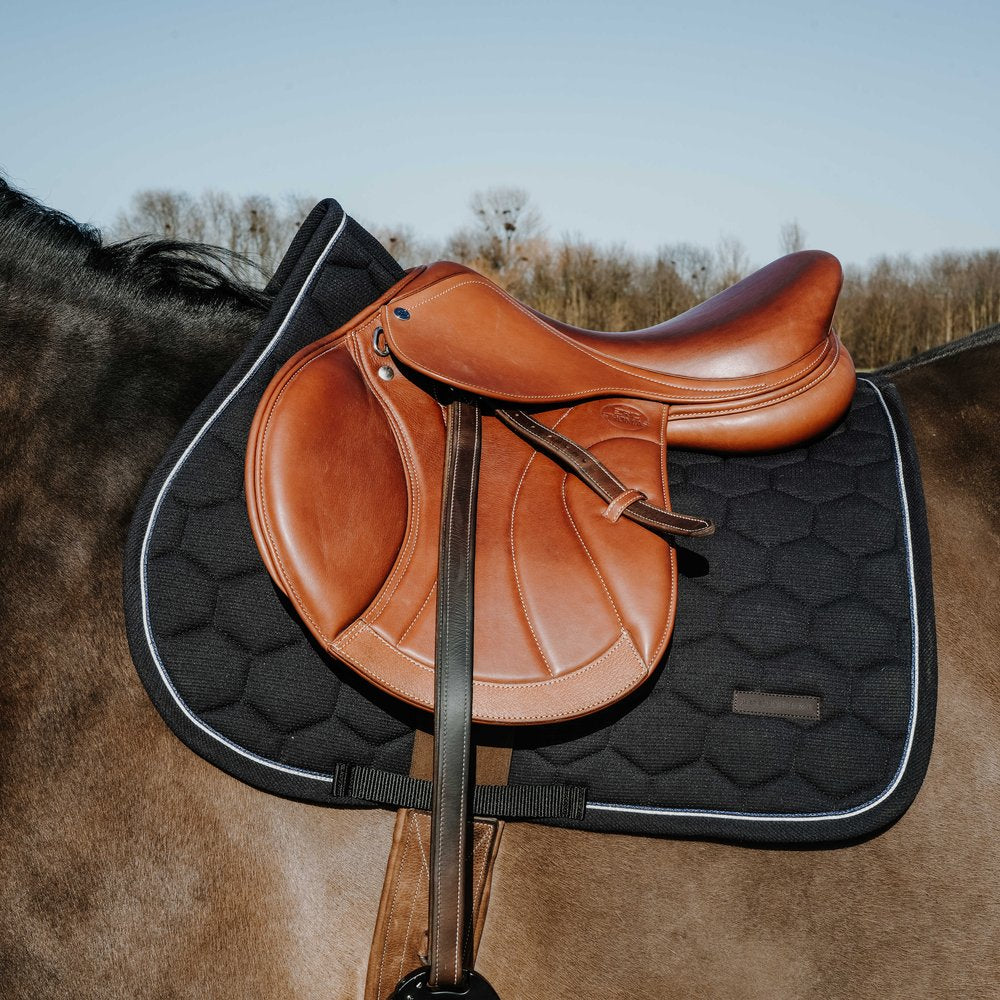 Tapis de selle Honey Equithème Noir