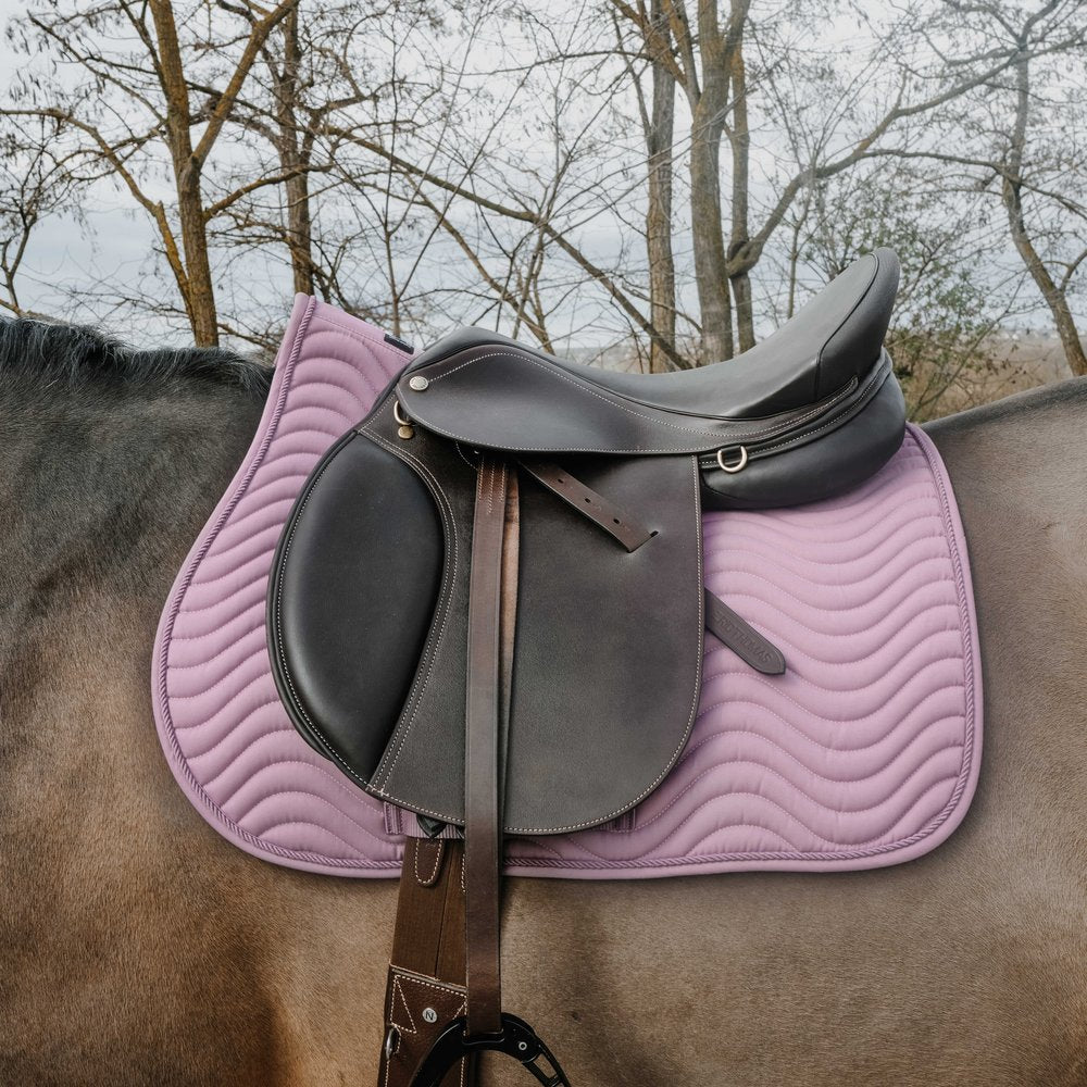 Tapis de selle Wave poney Riding World Vieux rose