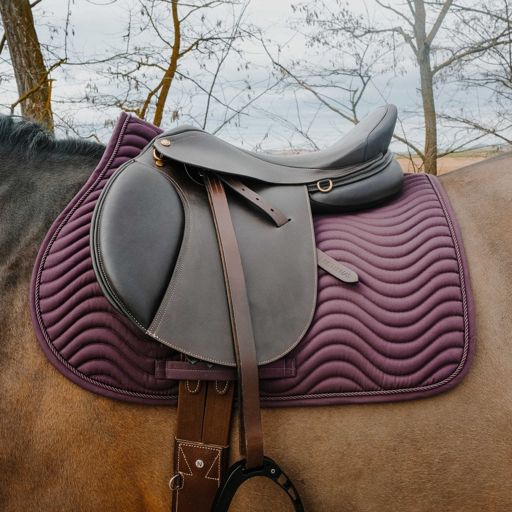 Tapis de selle Wave Riding World Bordeaux