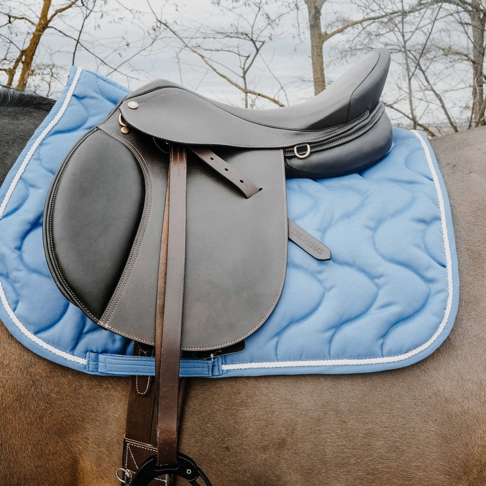 Tapis de selle Maxifun poney Riding World Bleu