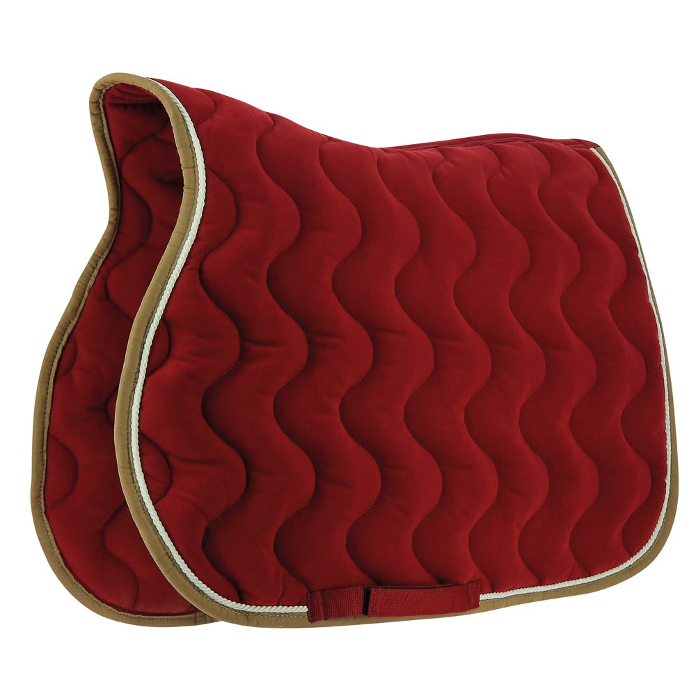 Tapis de selle Polyfun Equithème Bordeaux