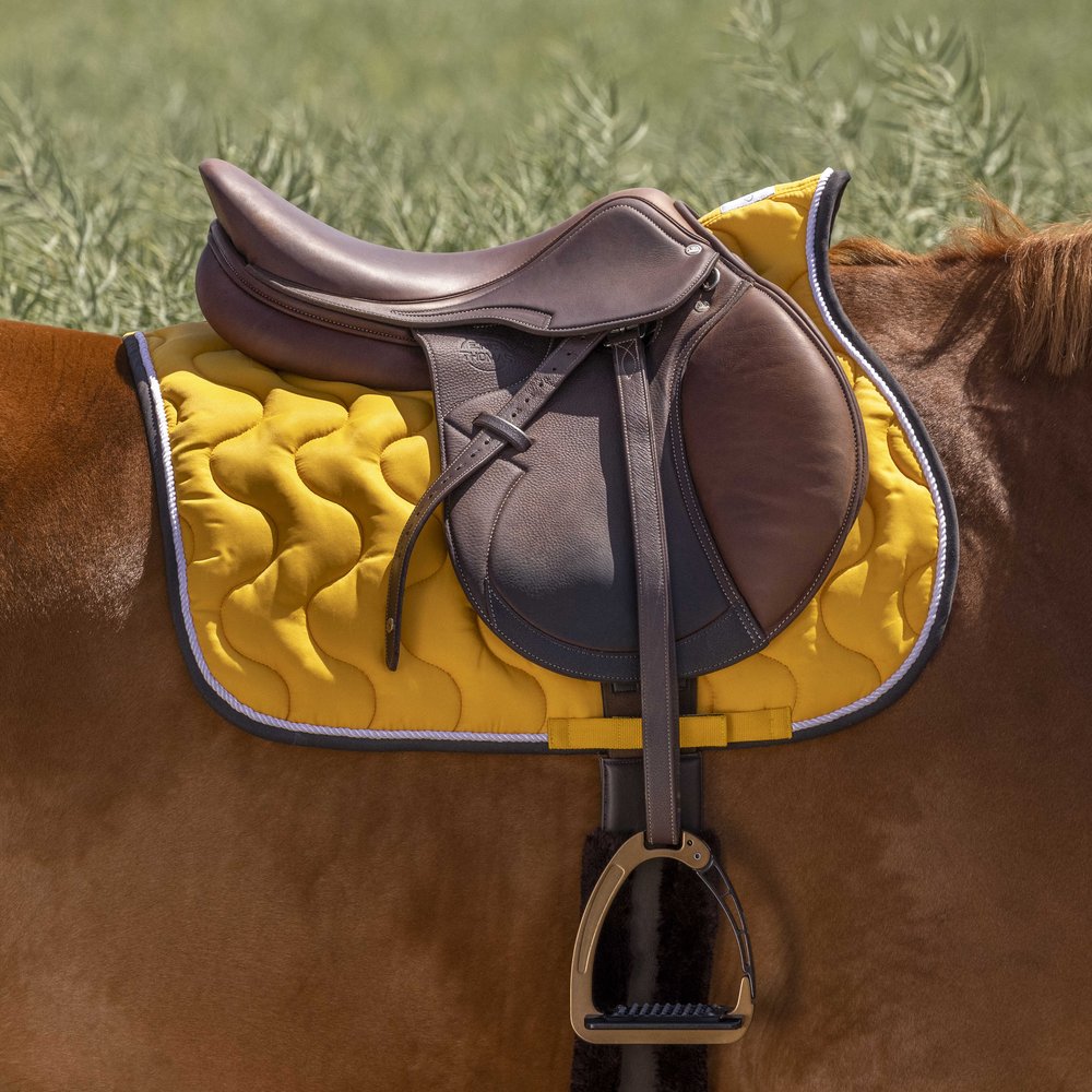Tapis de selle Polyfun Equithème Jaune