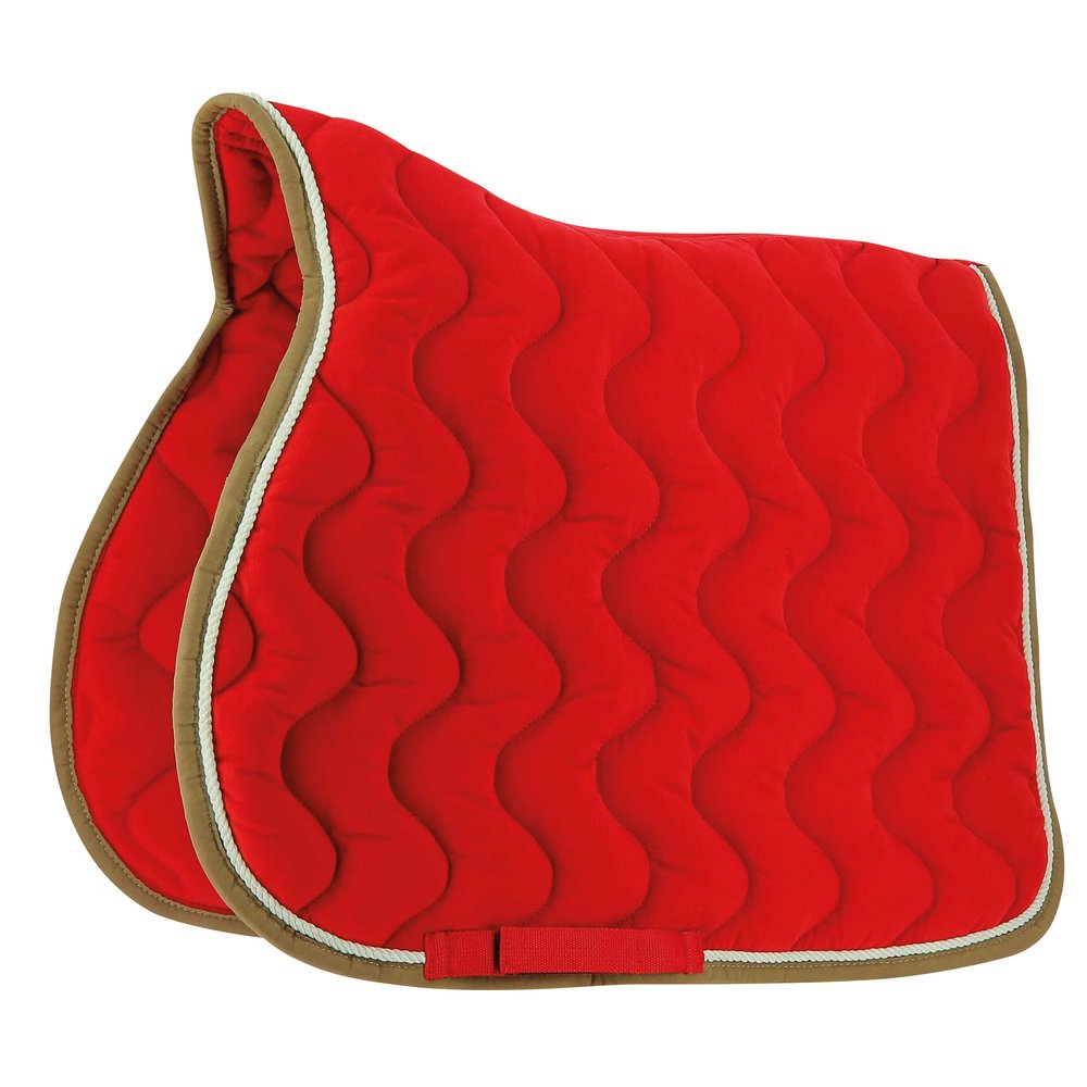 Tapis de selle Polyfun Equithème Rouge