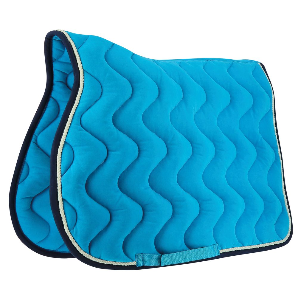 Tapis de selle Polyfun Equithème Turquoise