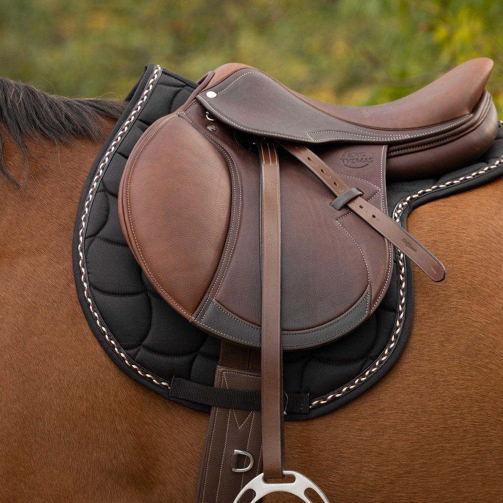 Tapis de selle Hunter Equithème Noir