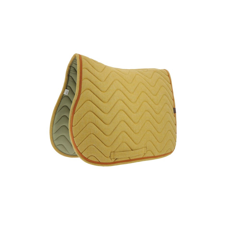 Tapis de selle Chevron Equithème Moutarde