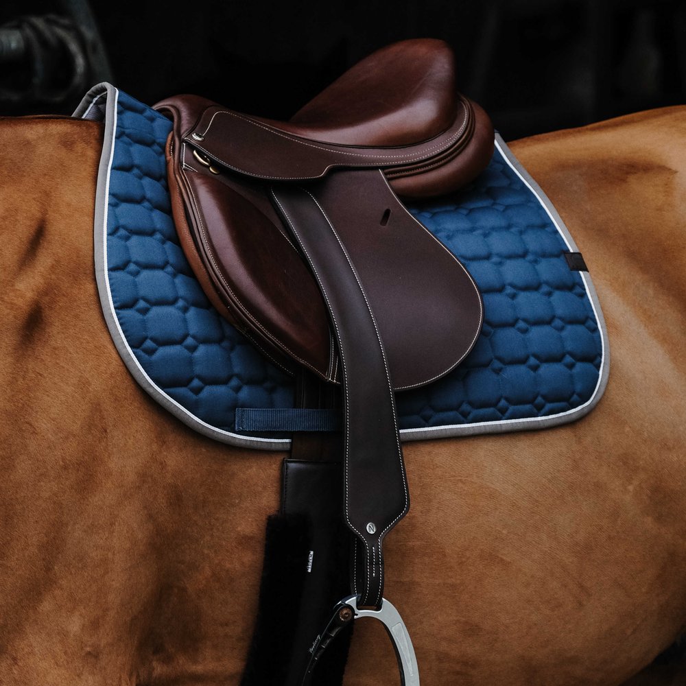 Tapis de selle Orion Equithème Bleu canard