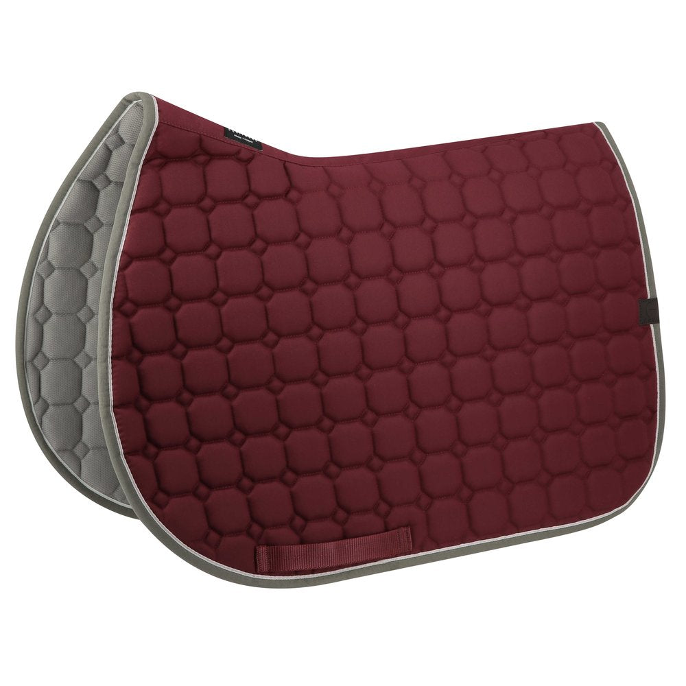 Tapis de selle Orion Equithème Bordeaux