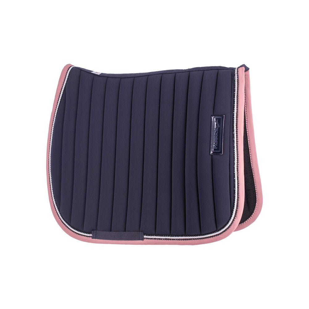 Tapis de selle Paddock Verticali Marine / Rose