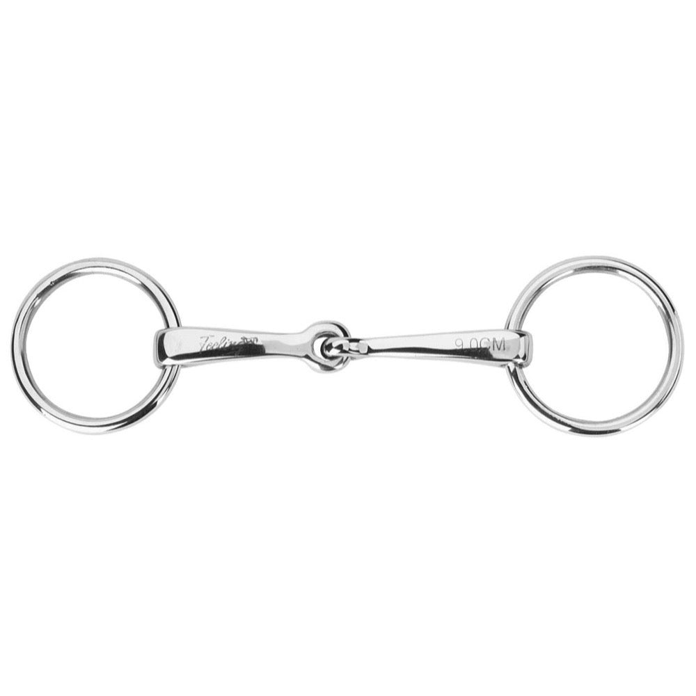 Mini mors à 2 anneaux brisé en inox Feeling