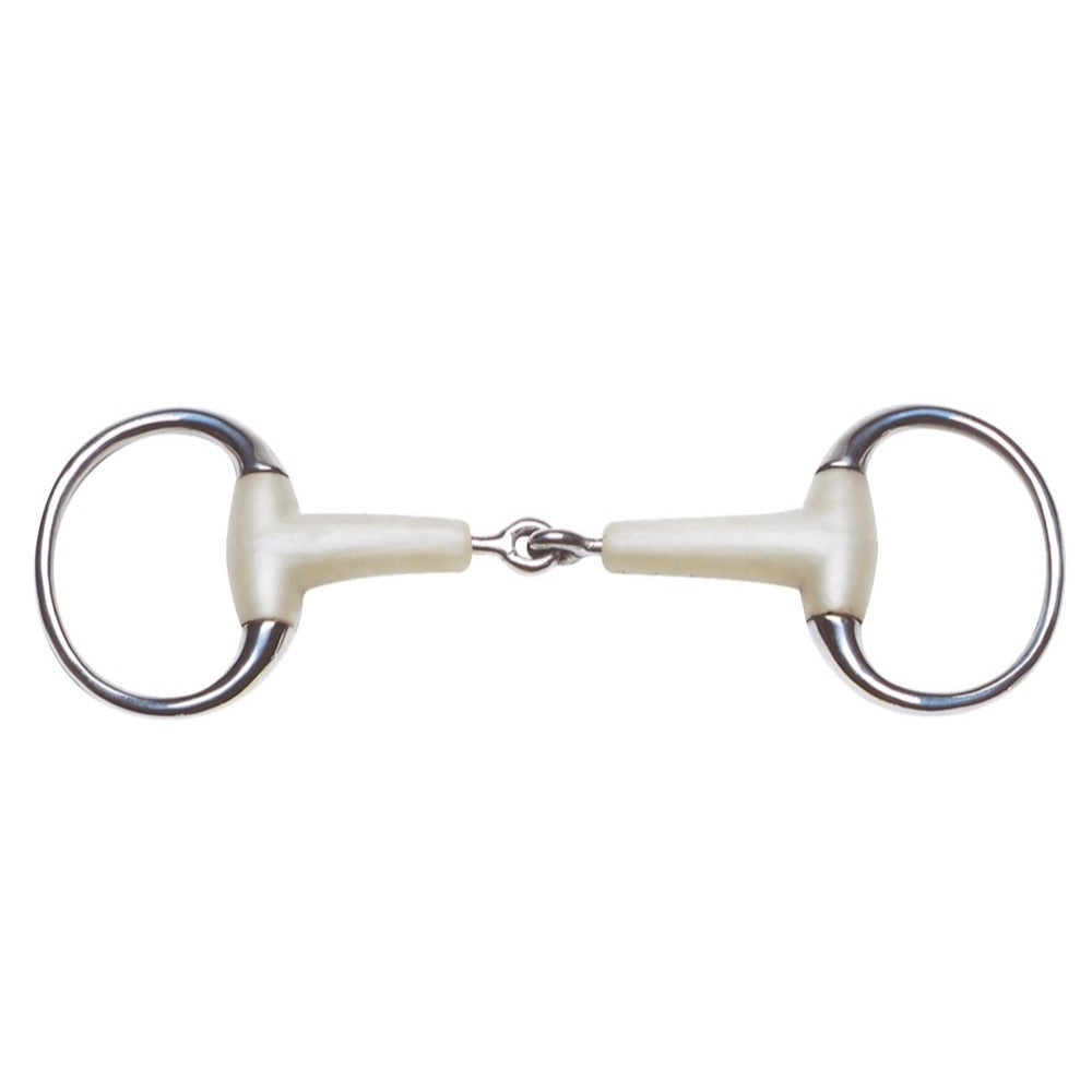 Mors à olives brisé en inox Flexi Feeling